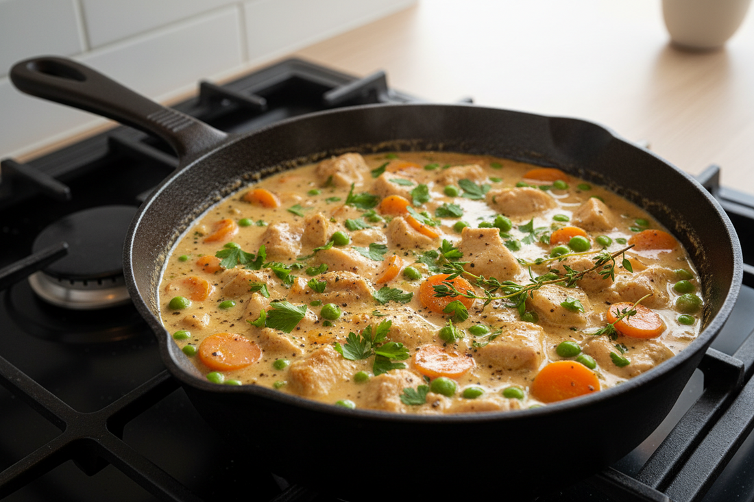 En god och smakrik kycklinggryta som underlättar din vardag