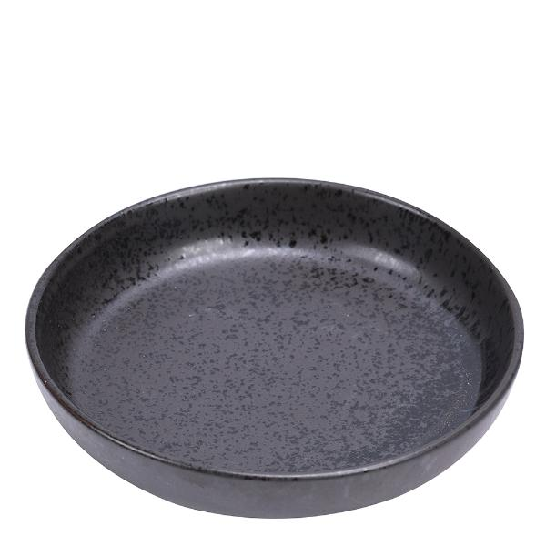 Stiernholm  Mörke Tallrik Djup 22 cm Svart
