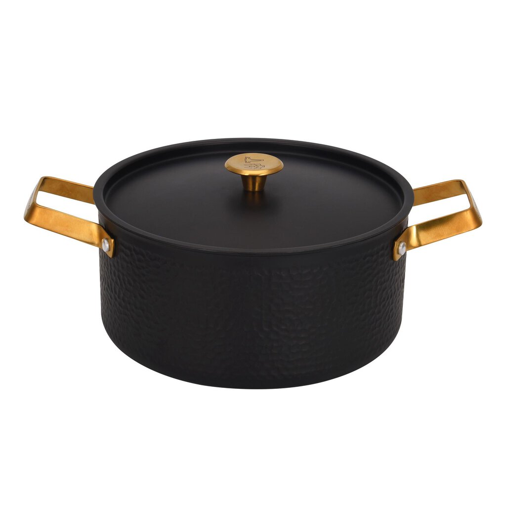Vargen & Thor  Arvet Mio Kastrull 4 L svart hamrad